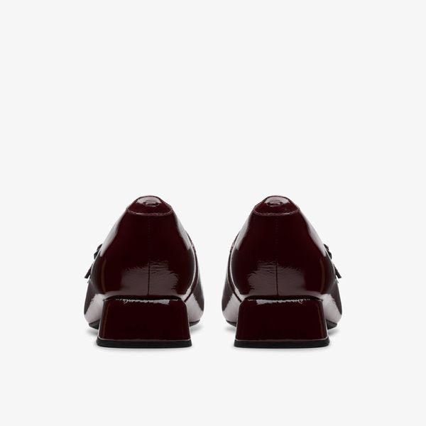 Womens Daiss30 Shine Burgundy Patent Mary Janes - Image 5