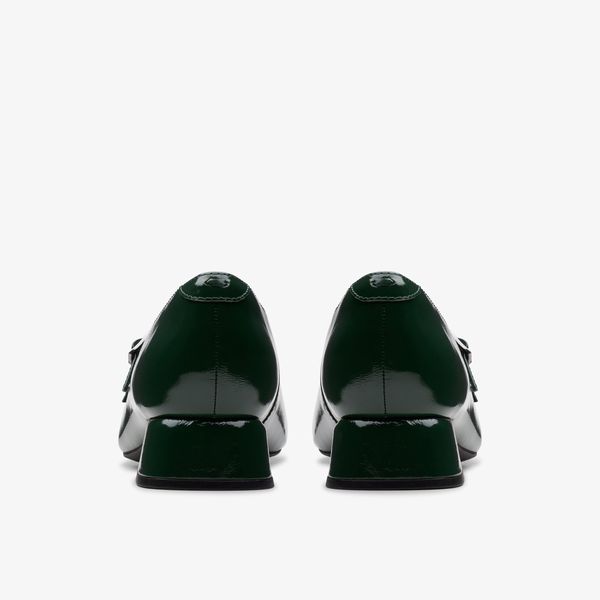 Womens Daiss30 Shine Dark Green Mary Janes - Image 5