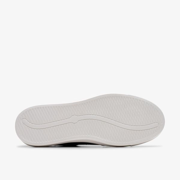 Womens Makea Court Navy Leather Sneakers - Image 3