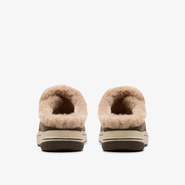 Womens Breeze Myth Dark Olive Clogs & Mules - Image 5