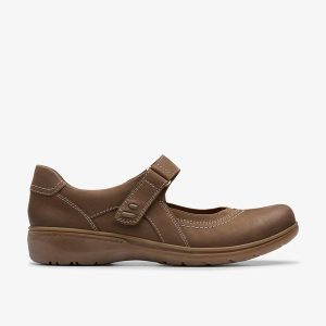 Women's  Carleigh Madi Mhroom Nubuck Mary Janes