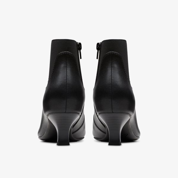 Womens Kepley Erin Black Ankle Boots - Image 5