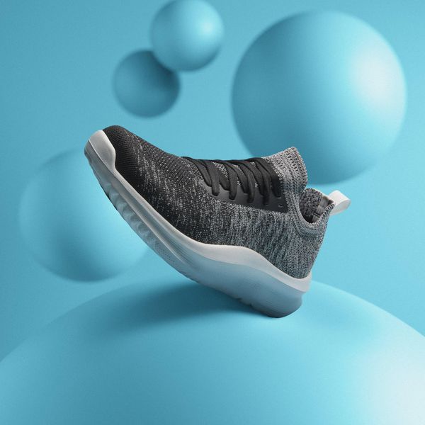 Womens Solevana Lace Black Sneakers - Image 3