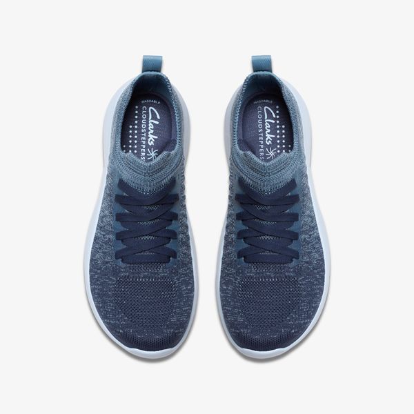 Womens Solevana Lace Light Blue Sneakers - Image 6