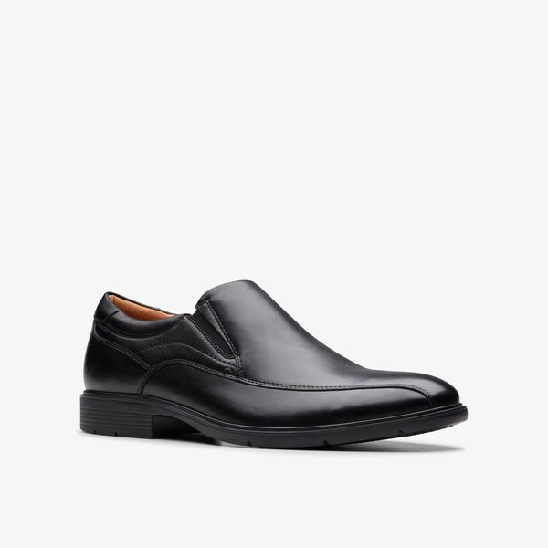 Mens Eldredge Step Black Leather Loafer - Image 4