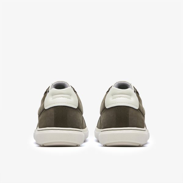 Mens Mapstone Tie Olive Nubuck Sneakers - Image 5