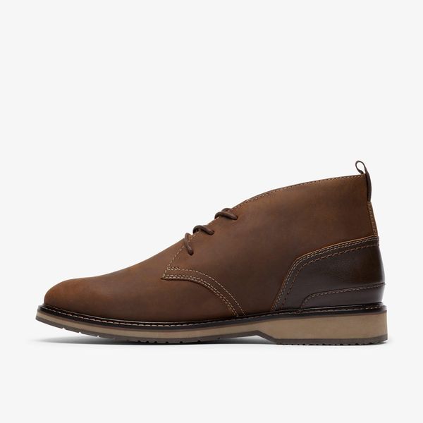 Mens Monahan Chukka Beeswax Leather Boots - Image 2