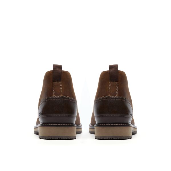 Mens Monahan Chukka Beeswax Leather Boots - Image 5