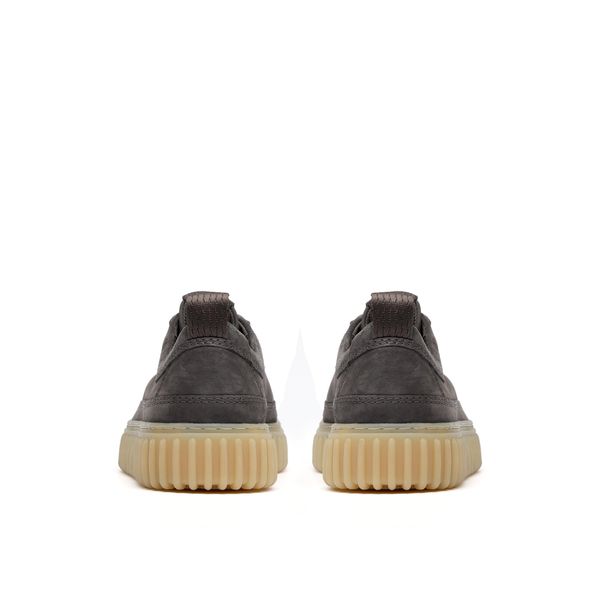 Mens Torhill Lace Dark Grey Nubuck Shoes - Image 5