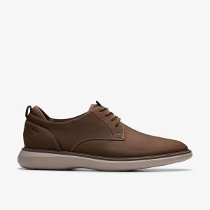 Mens Brantin Plain Beeswax Leather Oxford