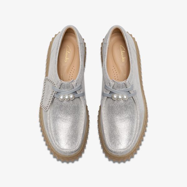 Womens Torhill Bee Silver Shoes - Image 6
