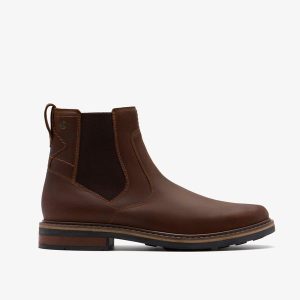 Mens Newford Easy Waterproof Beeswax Warmlined Ankle Boots