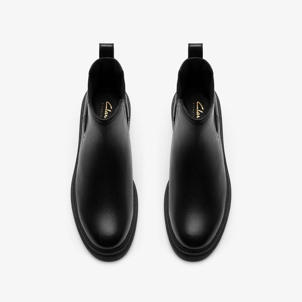 Womens Orinoco3 Lane Black Leather Chelsea Boots - Image 6