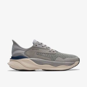 PACE Grey Men's Athleisure Shoes