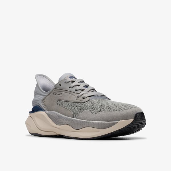 PACE Grey Men's Athleisure Shoes - Image 3