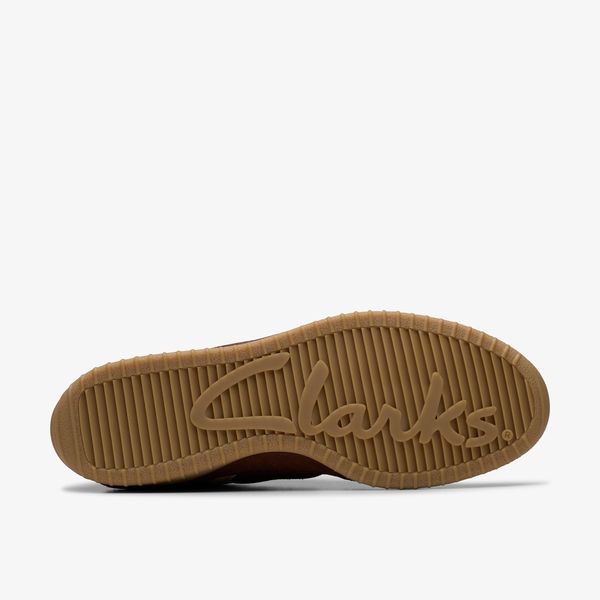 Womens Meridor Lo Brown Suede Sneakers - Image 3