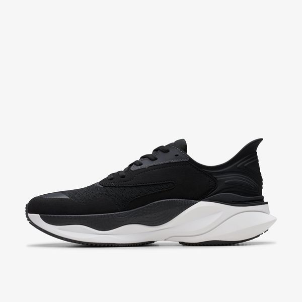PACE Men's Black & White Athleisure Shoes - Image 2