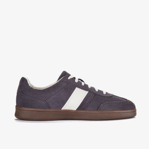 Womens Seco Speed2 Dark Grey Suede Sneakers